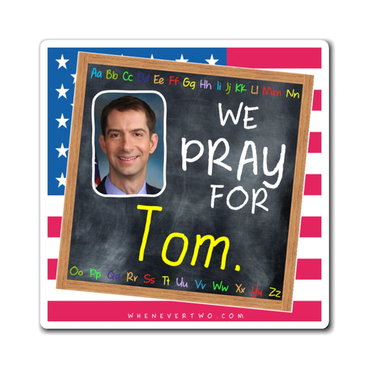 Tom Cotton - Legislative Senator Arkansas - The Blackboard Magnet - 3'' - [222]