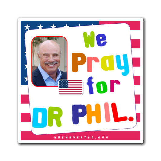 Dr Phil - We The People - Noah's Rainbow Magnet - 3'' - [34]