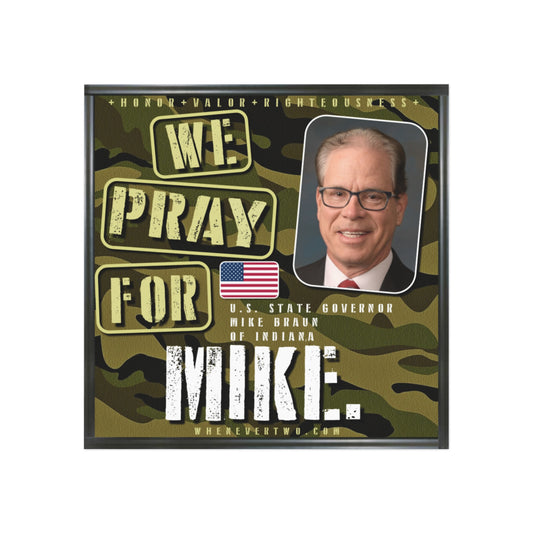 Mike Braun - State Executive Governor Indiana - The Man Cave Magnet - 3'' - [280]