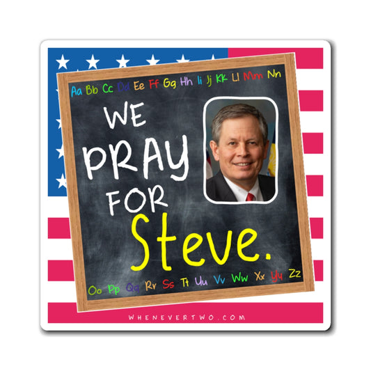 Steve Daines - Legislative Senator Montana - The Blackboard Magnet - 3'' - [227]