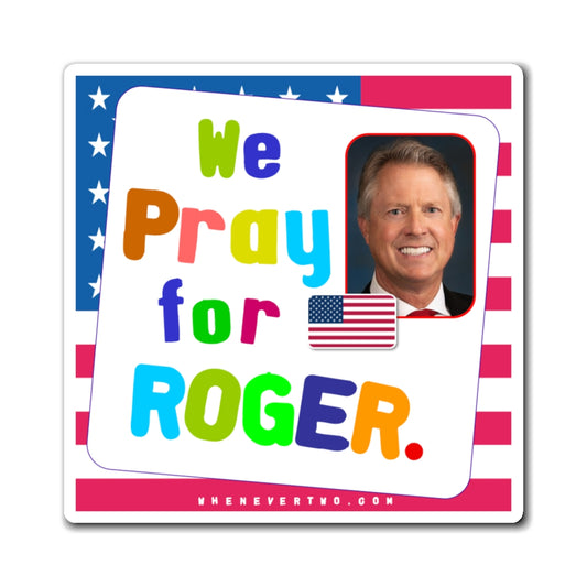 Roger Marshall - Legislative Senator Kansas - Noah's Rainbow Magnet - 3'' - [243]
