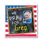 Greg Abbott - State Executive Governor Texas - The Blackboard Magnet - 3'' - [295]