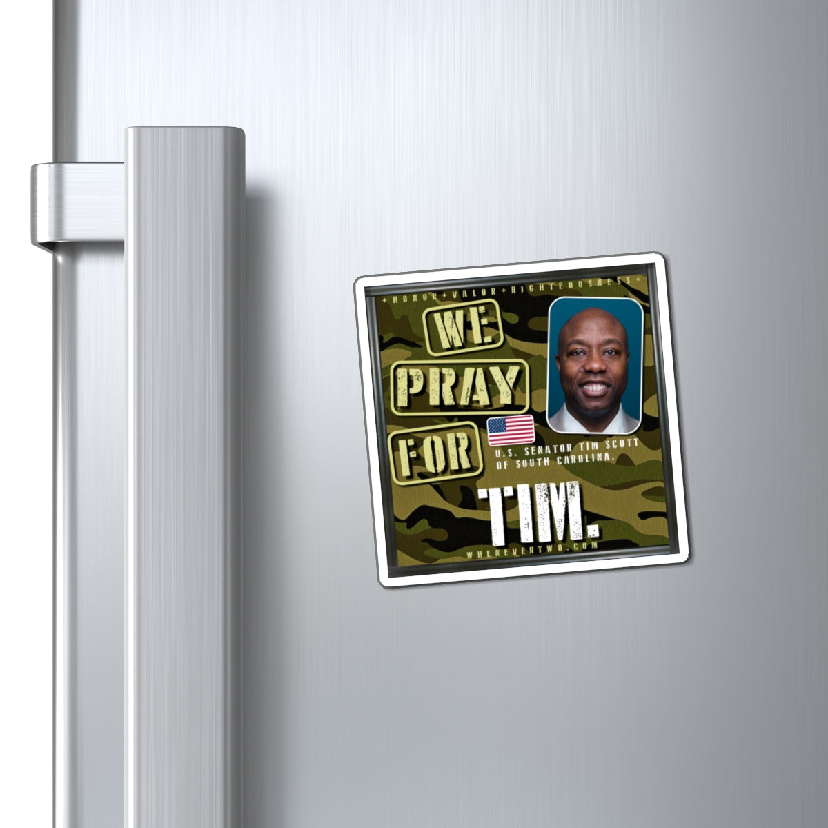 Tim Scott - Legislative Senator South Carolina - The Man Cave Magnet - 3'' - [257]