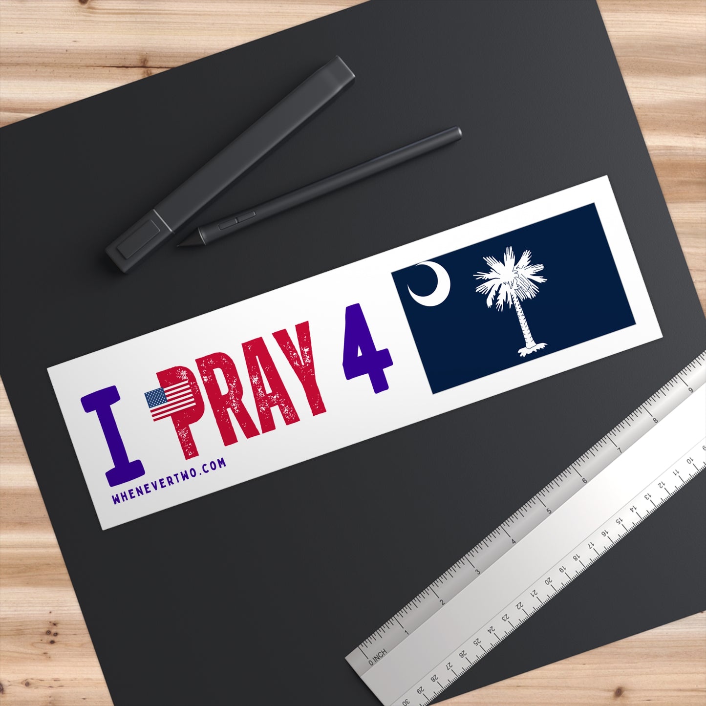 South Carolina - I Pray - Bumper Sticker - Regular