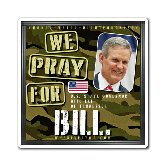 Bill Lee - State Executive Governor Tennessee - The Man Cave Magnet - 3'' - [294]