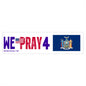 New York - We Pray - Bumper Sticker - Large