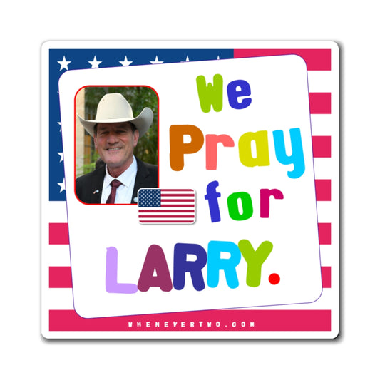 Larry Rhoden - State Executive Governor South Dakota - Noah's Rainbow Magnet - 3'' - [293]