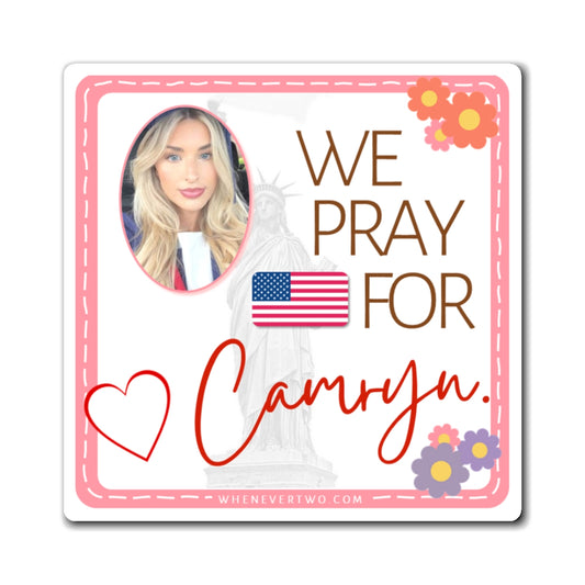 Camryn Kinsey - We The People - The Girl Cave Magnet - 3'' - [310]