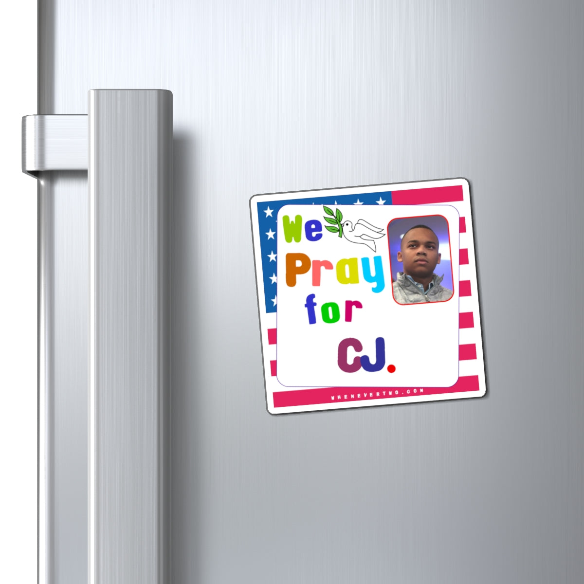 CJ Pearson - We The People - Noah's Rainbow Magnet - 3'' - [21]
