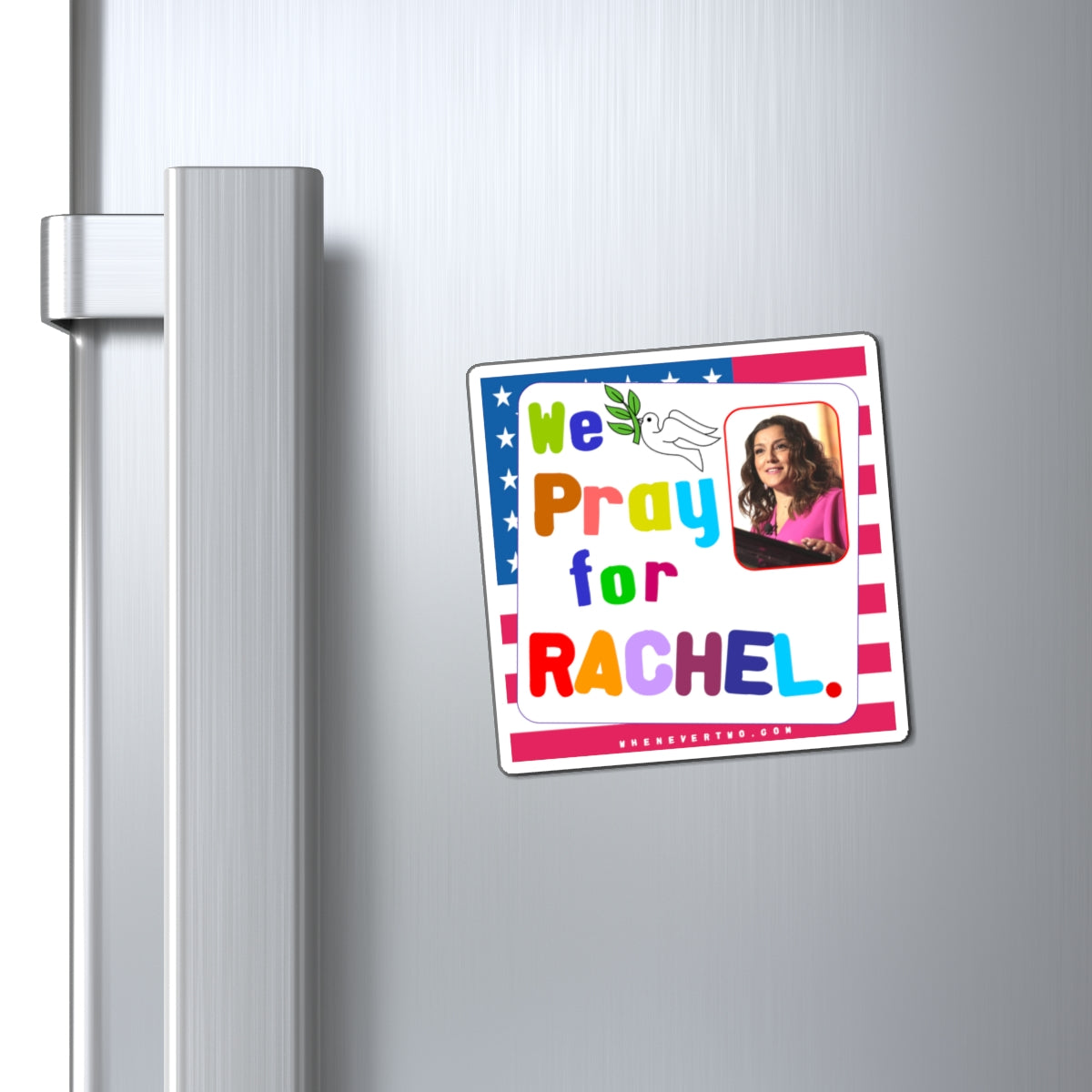 Rachel Campos Duffy - We The People - Noah's Rainbow Magnet - 3'' - [84]
