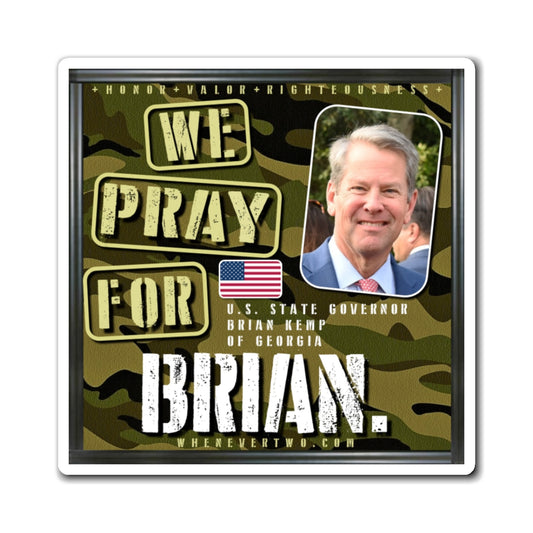 Brian Kemp - State Executive Governor Georgia - The Man Cave Magnet - 3'' - [278]