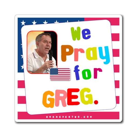 Greg Gutfeld - We The People - Noah's Rainbow Magnet - 3'' - [38]