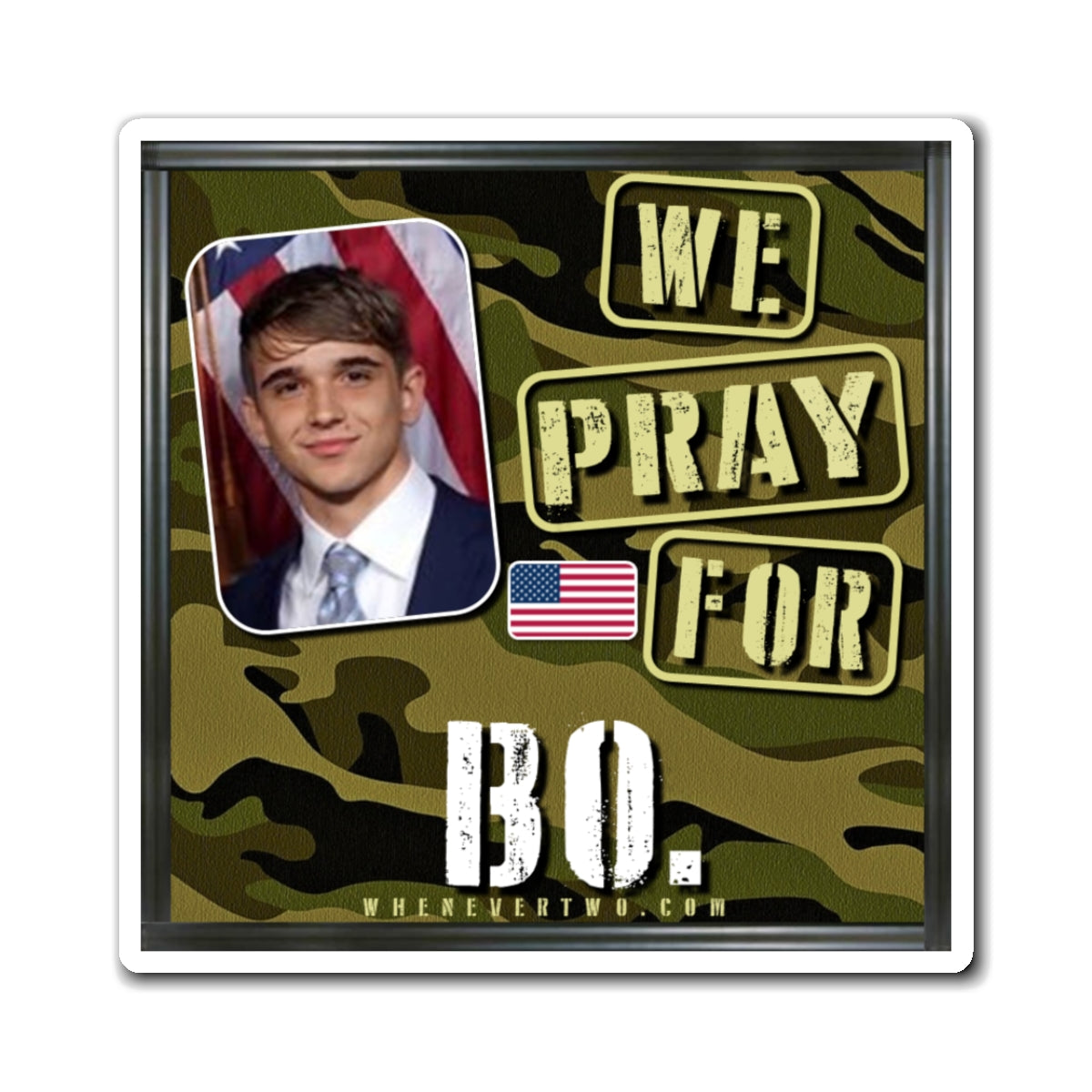 Bo Loudon - We The People - The Man Cave Magnet - 3'' - [189]