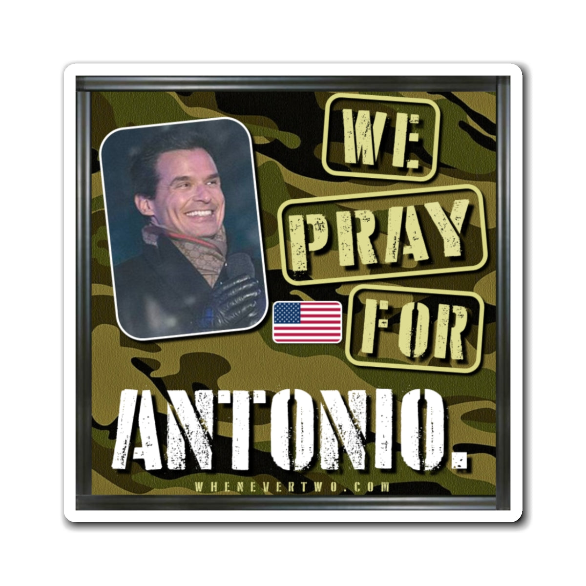 Antonio Sabáto Jr. - We The People - The Man Cave Magnet - 3'' - [4]
