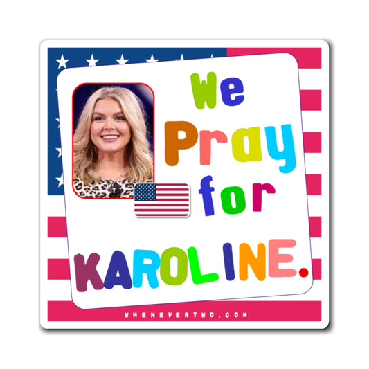 Karoline Leavitt - Executive White House Press Secretary - Noah's Rainbow Magnet - 3'' - [142]