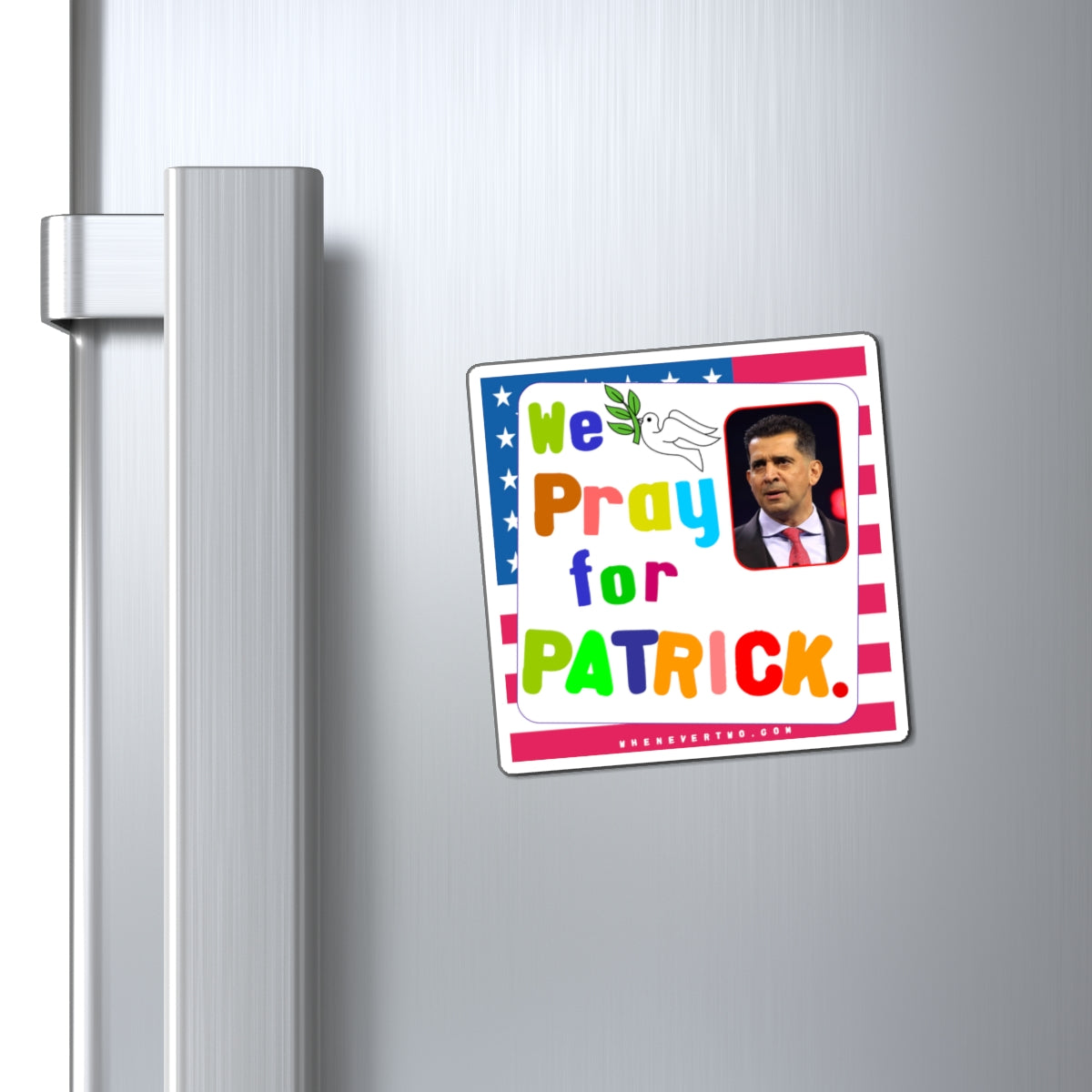 Patrick Bet-David - We The People - Noah's Rainbow Magnet - 3'' - [79]