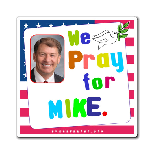 Mike Rounds - Legislative Senator South Dakota - Noah's Rainbow Magnet - 3'' - [254]