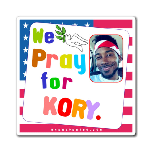 Kory Yeshua - We The People - Noah's Rainbow Magnet - 3'' - [193]