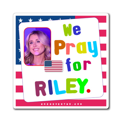 Riley Gaines - We The People - Noah's Rainbow Magnet - 3'' - [186]