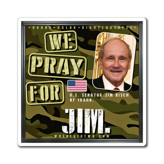 Jim Risch - Legislative Senator Idaho - The Man Cave Magnet - 3'' - [253]