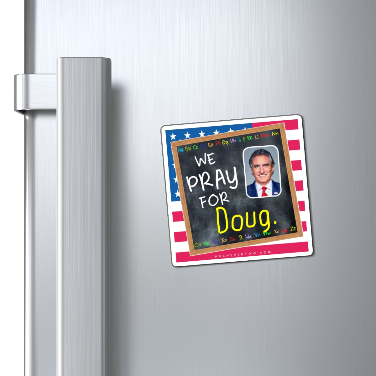Doug Burgum - Executive Cabinet Secretary of the Interior - The Blackboard Magnet - 3'' - [119]
