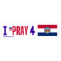 Missouri - I Pray - Bumper Sticker - Large