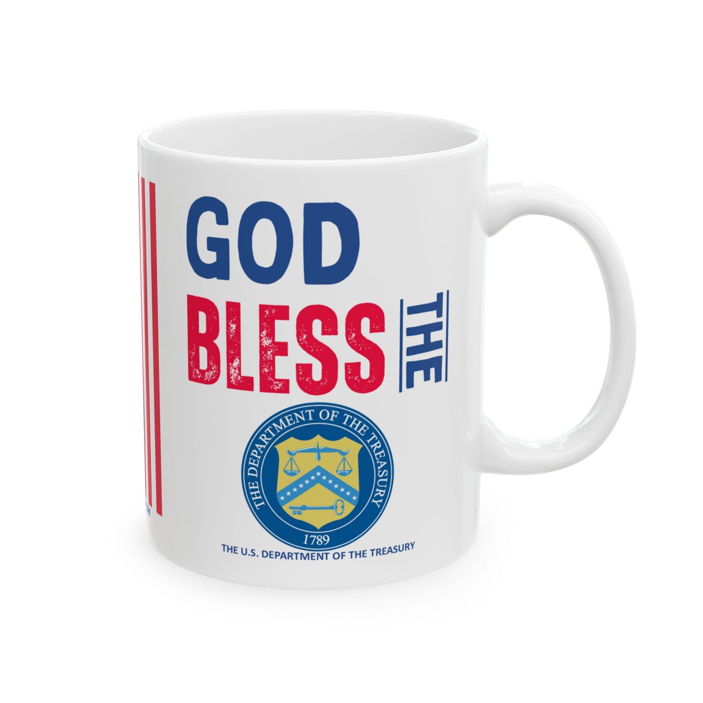 Treasury - Cabinet - God Bless -  Mug - 11 oz