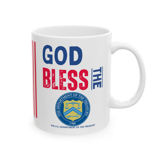 Treasury - Cabinet - God Bless -  Mug - 11 oz