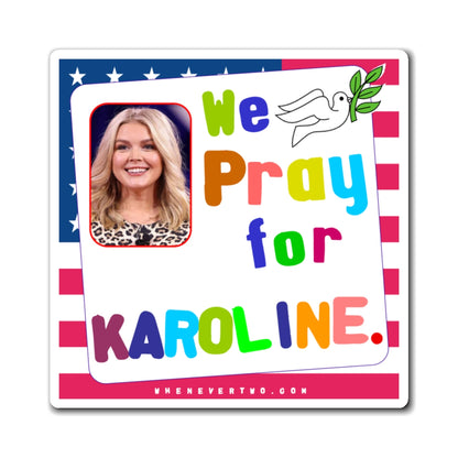 Karoline Leavitt - Executive White House Press Secretary - Noah's Rainbow Magnet - 3'' - [142]