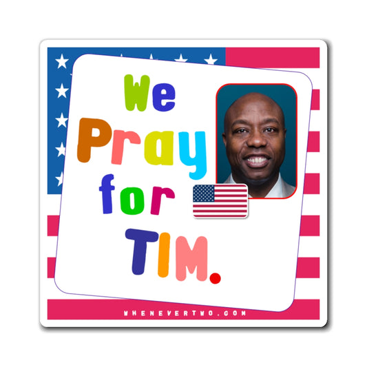 Tim Scott - Legislative Senator South Carolina - Noah's Rainbow Magnet - 3'' - [257]