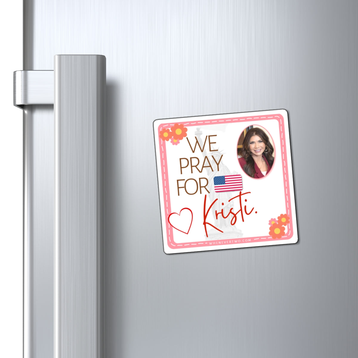 Kristi Noem - Executive Cabinet Secretary of Homeland Security - The Girl Cave Magnet - 3'' - [128]