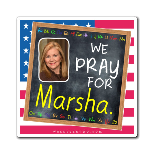 Marsha Blackburn - Legislative Senator Tennessee - The Blackboard Magnet - 3'' - [214]