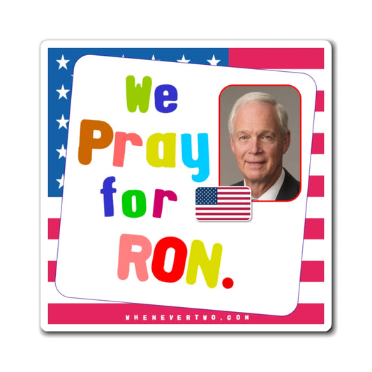 Ron Johnson - Legislative Senator Wisconsin - Noah's Rainbow Magnet - 3'' - [237]