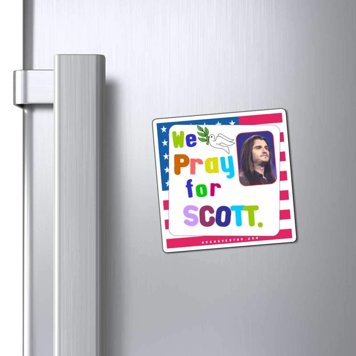 Scott Ryan Presler - We The People - Noah's Rainbow Magnet - 3'' - [317]