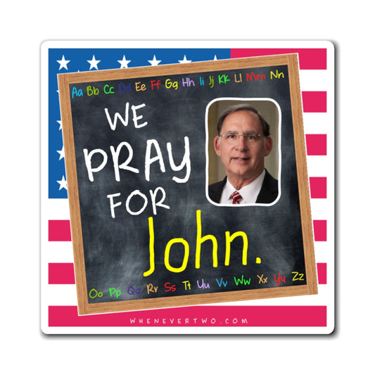 John Boozman - Legislative Senator Arkansas - The Blackboard Magnet - 3'' - [215]