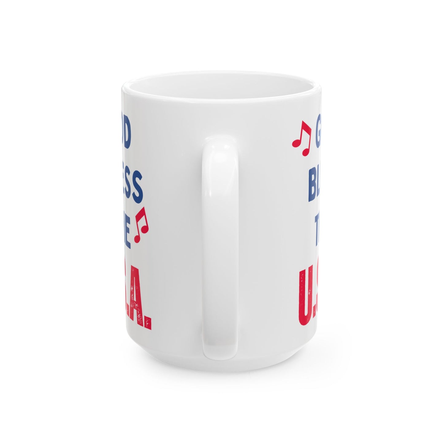 Donald John Trump. - Executive White House President of the United States of America - God Bless - Mug - 15oz - [209]