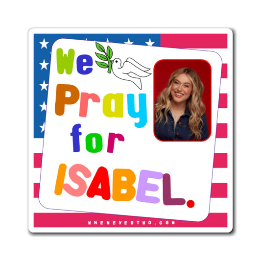Isabel Brown - We The People - Noah's Rainbow Magnet - 3'' - [148]