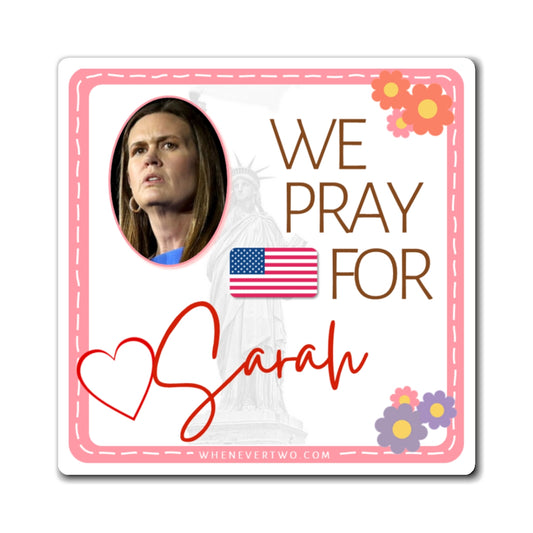 Sarah Huckabee Sanders - State Executive Governor Arkansas - The Girl Cave Magnet - 3'' - [276]