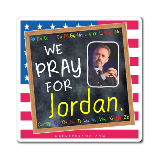Jordan Peterson - We The People - The Blackboard Magnet - 3'' - [53]