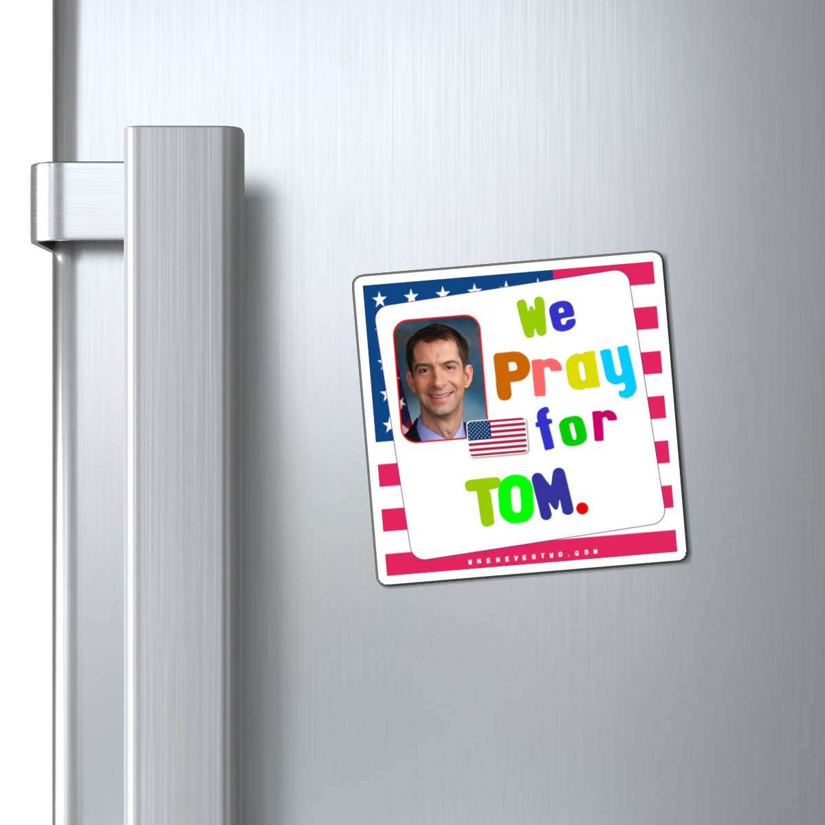 Tom Cotton - Legislative Senator Arkansas - Noah's Rainbow Magnet - 3'' - [222]