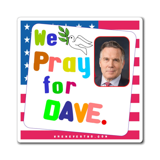 Dave McCormick - Legislative Senator Pennsylvania - Noah's Rainbow Magnet - 3'' - [245]