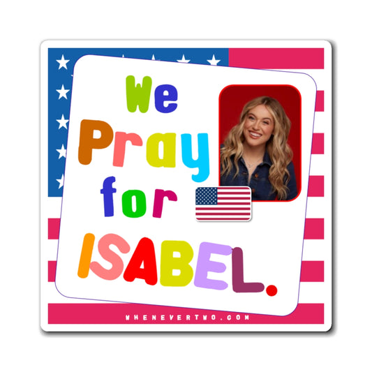 Isabel Brown - We The People - Noah's Rainbow Magnet - 3'' - [148]