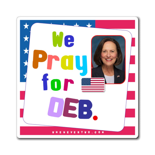 Deb Fischer - Legislative Senator Nebraska - Noah's Rainbow Magnet - 3'' - [229]