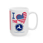 Transportation - Cabinet - I Love -  Mug - 15 oz