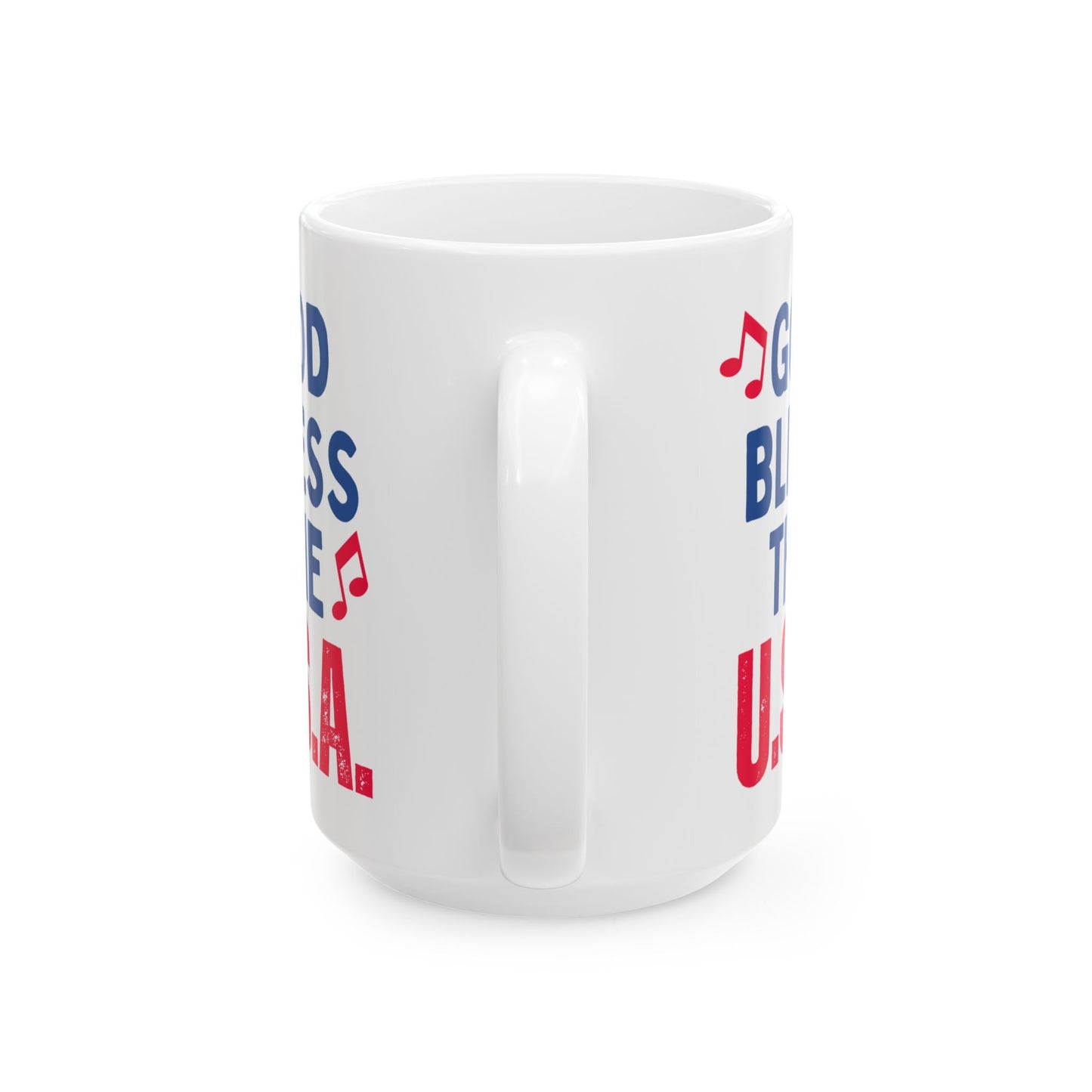 Donald John Trump. - Executive White House President of the United States of America - God Bless - Mug - 15oz - [209]