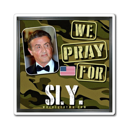 Sylvester Stallone - We The People - The Man Cave Magnet - 3'' - [322]