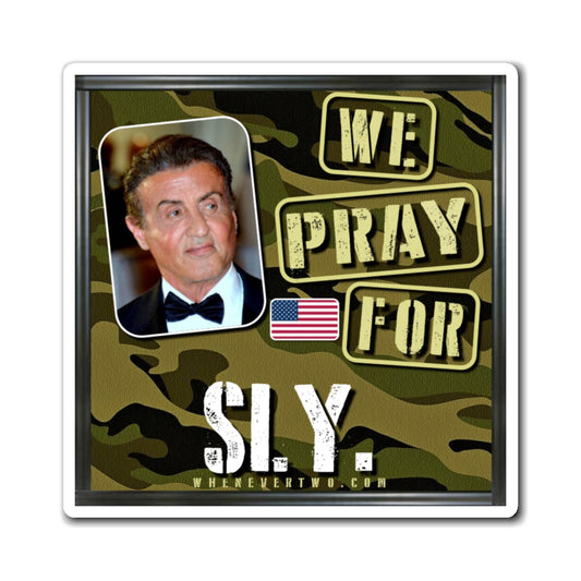 Sylvester Stallone - We The People - The Man Cave Magnet - 3'' - [322]
