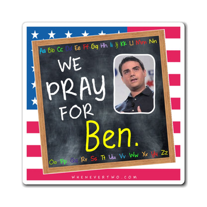 Ben Shapiro - We The People - The Blackboard Magnet - 3'' - [7]