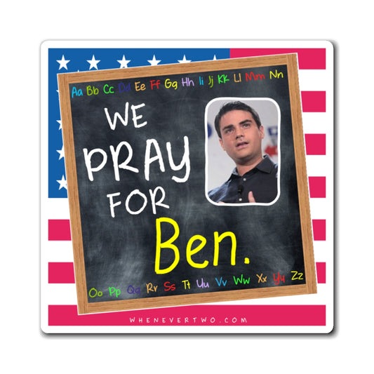 Ben Shapiro - We The People - The Blackboard Magnet - 3'' - [7]