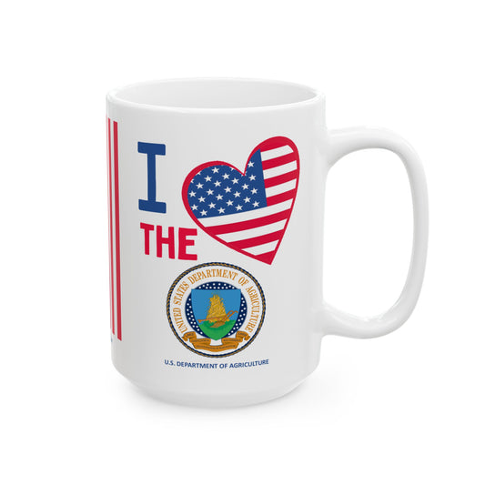 Agriculture - Cabinet - I Love -  Mug - 15 oz